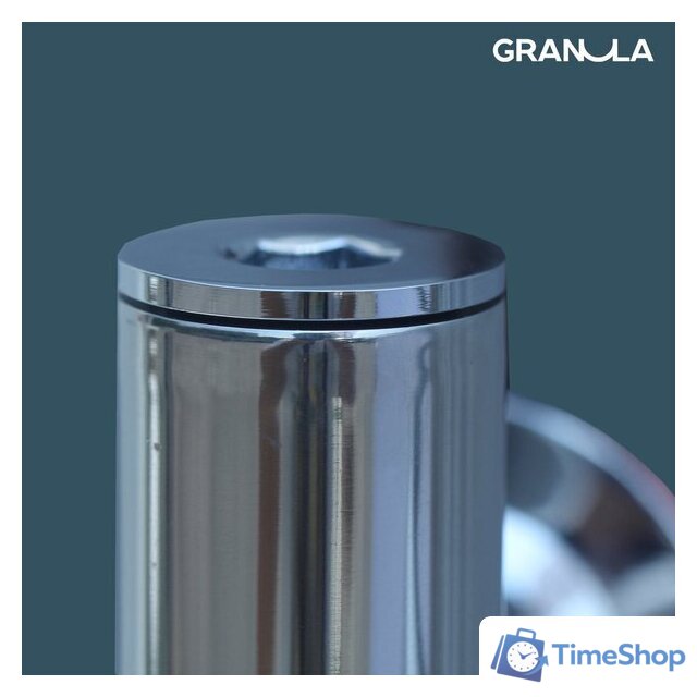 Полотенцесушитель Granula Евро 2Д+3П+2Д 50х100 с полкой (нижнее подключение) - Изображение №3 — Интернет-магазин Time-Shop