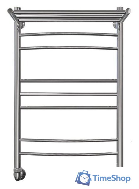 Полотенцесушитель Granula Евро 2Д+3П+2Д 50х100 с полкой (нижнее подключение) - Изображение №2 — Интернет-магазин Time-Shop