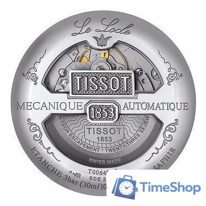 Наручные часы Tissot Le Locle Automatic T006.407.36.033.00 - Изображение №2 — Интернет-магазин Time-Shop