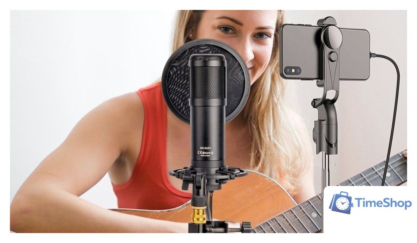 Проводной микрофон 7Ryms SR-AU01-K2 - Изображение №11 — Интернет-магазин Time-Shop