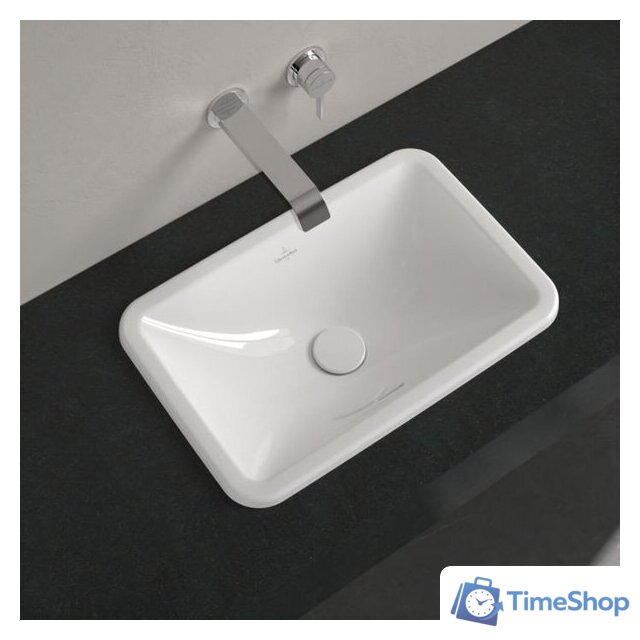 Умывальник Villeroy & Boch Loop&Friends 4A640001 - Изображение №5 — Интернет-магазин Time-Shop