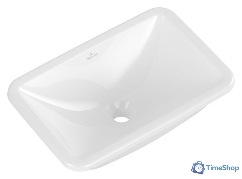 Умывальник Villeroy & Boch Loop&Friends 4A640001 - Изображение №8 — Интернет-магазин Time-Shop
