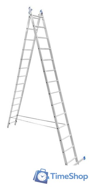 Лестница-стремянка LadderBel LS214 (2x14 ступеней) - Изображение №1 — Интернет-магазин Time-Shop