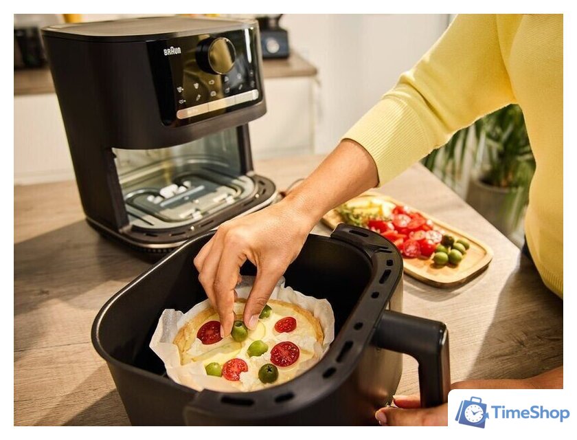 Аэрогриль (аэрофритюрница) Braun MultiFry 5 2-in-1 HF 5050 - Изображение №3 — Интернет-магазин Time-Shop