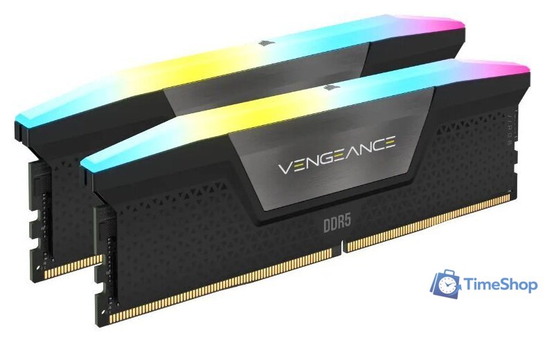 Оперативная память Corsair Vengeance RGB 2x24ГБ DDR5 5200 МГц CMH48GX5M2B5200C38 - Изображение №1 — Интернет-магазин Time-Shop