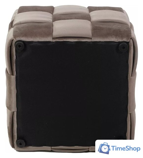 Пуфик Signal Casel Velvet (темно-бежевый) - Изображение №3 — Интернет-магазин Time-Shop