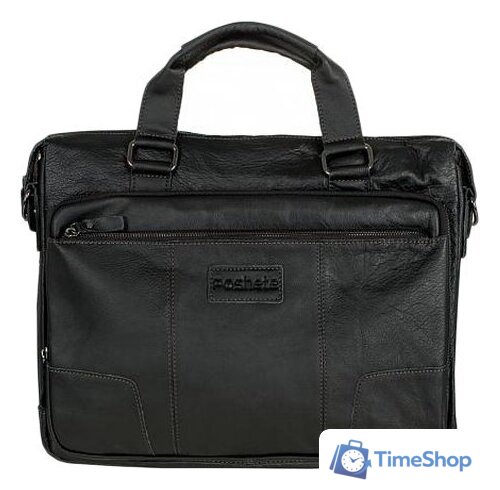 Сумка Poshete 253-6654-25 (черный) - Изображение №1 — Интернет-магазин Time-Shop