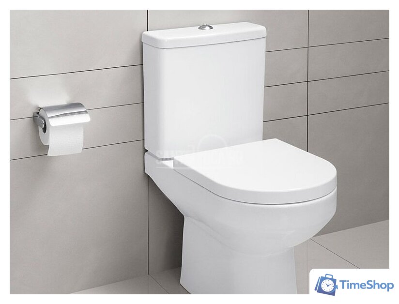 Унитаз напольный AM.PM Spirit FlashClean C708600WH (без сиденья) - Изображение №2 — Интернет-магазин Time-Shop