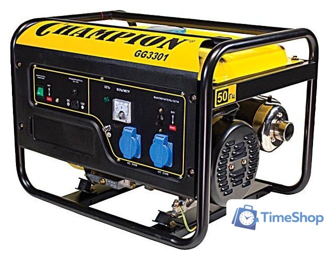 Бензиновый генератор Champion GG3301 - Изображение №1 — Интернет-магазин Time-Shop