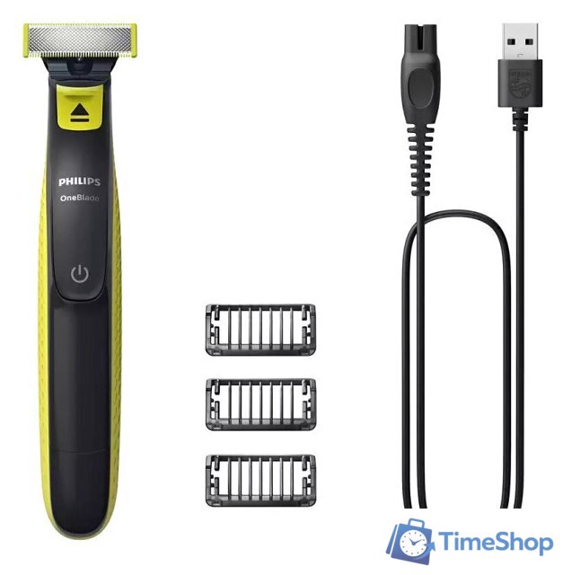 Триммер для бороды и усов Philips OneBlade Face QP2724/10 - Изображение №1 — Интернет-магазин Time-Shop