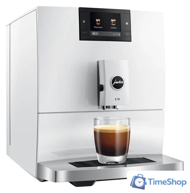 Кофемашина JURA C9 Piano White EA 15810 (белый) - Изображение №2 — Интернет-магазин Time-Shop