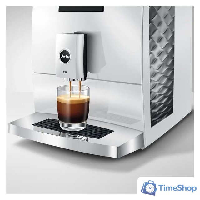 Кофемашина JURA C9 Piano White EA 15810 (белый) - Изображение №11 — Интернет-магазин Time-Shop