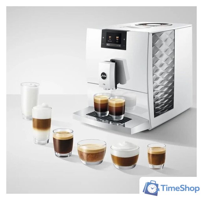 Кофемашина JURA C9 Piano White EA 15810 (белый) - Изображение №15 — Интернет-магазин Time-Shop