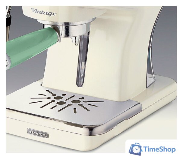 Рожковая кофеварка Ariete Vintage 1389 (зеленый) - Изображение №3 — Интернет-магазин Time-Shop