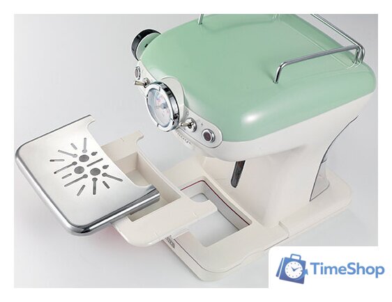 Рожковая кофеварка Ariete Vintage 1389 (зеленый) - Изображение №2 — Интернет-магазин Time-Shop