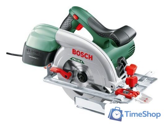 Дисковая (циркулярная) пила Bosch PKS 55 A 0603501000 - Изображение №1 — Интернет-магазин Time-Shop