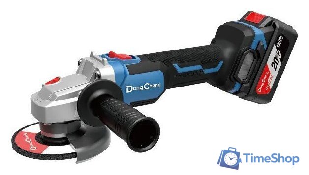 Угловая шлифмашина DongCheng DCSM03-125 Type EM (с 2-мя АКБ, кейс) - Изображение №1 — Интернет-магазин Time-Shop
