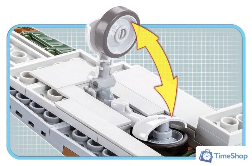 Конструктор Cobi World War II 5720 Dewoitine D.520 - Изображение №5 — Интернет-магазин Time-Shop