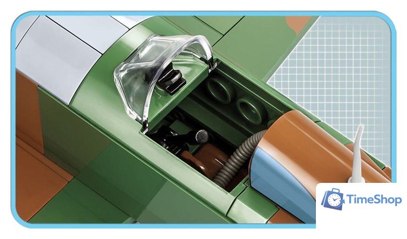 Конструктор Cobi World War II 5720 Dewoitine D.520 - Изображение №7 — Интернет-магазин Time-Shop