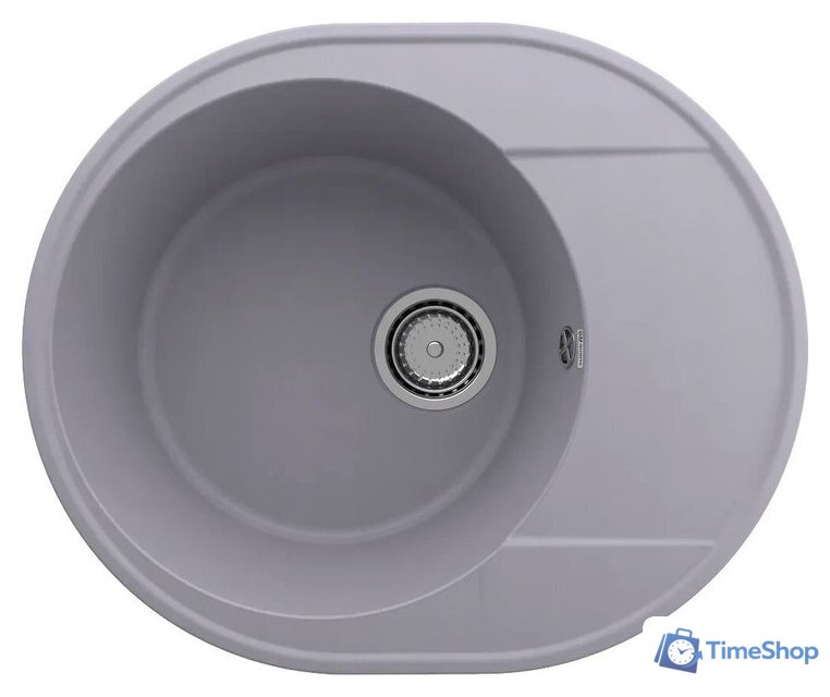 Кухонная мойка Ulgran Quartz Nora 585-05 (бетон) - Изображение №1 — Интернет-магазин Time-Shop