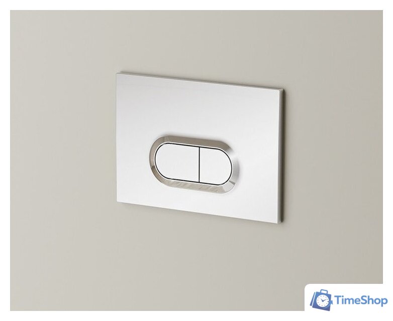 Панель смыва Vitra Loop O 740-0580 (глянцевый хром) - Изображение №2 — Интернет-магазин Time-Shop