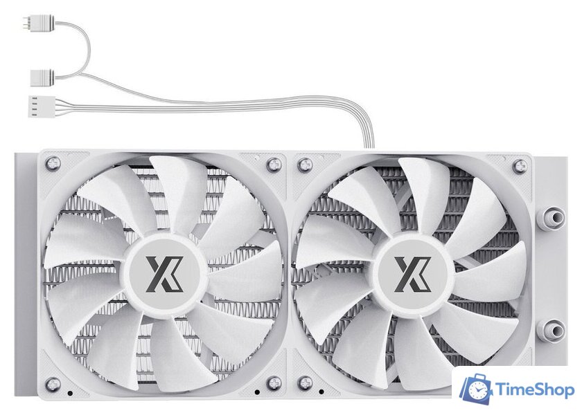 Система жидкостного охлаждения для процессора XASTRA LP240 ARGB WH - Изображение №4 — Интернет-магазин Time-Shop
