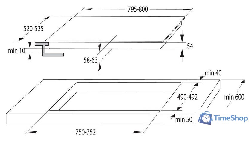 Варочная панель Gorenje GI8421BSC - Изображение №15 — Интернет-магазин Time-Shop