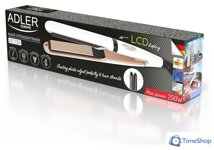 Выпрямитель Adler AD 2321 - Изображение №7 — Интернет-магазин Time-Shop