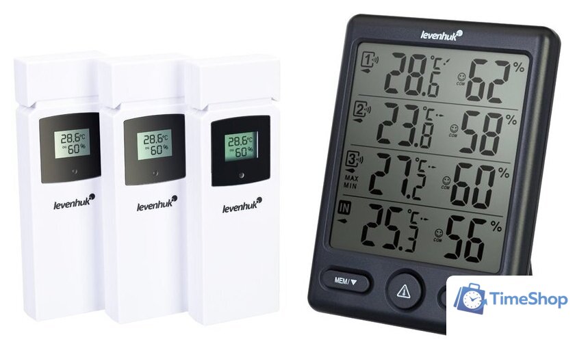 Метеостанция Levenhuk Wezzer PLUS LP20 78892 - Изображение №3 — Интернет-магазин Time-Shop