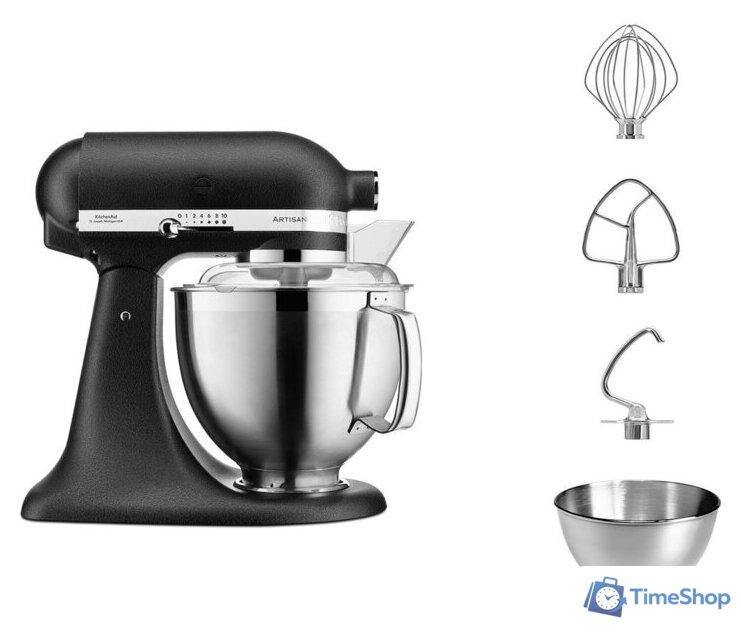 Кухонная машина KitchenAid 5KSM185PSEBK - Изображение №2 — Интернет-магазин Time-Shop