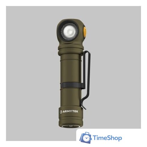 Фонарь Armytek Wizard C2 Pro Max Magnet USB Olive - Изображение №2 — Интернет-магазин Time-Shop
