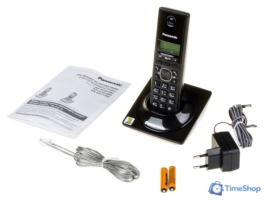 Радиотелефон Panasonic KX-TG1711RUB - Изображение №8 — Интернет-магазин Time-Shop
