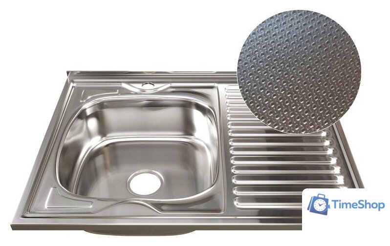 Кухонная мойка Mixline L 555234 (с сифоном) - Изображение №1 — Интернет-магазин Time-Shop