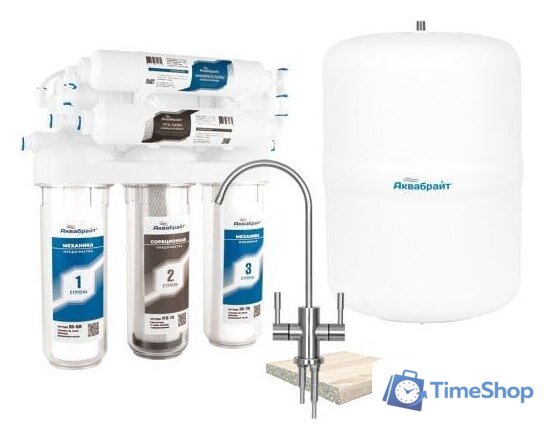 Система обратного осмоса Аквабрайт АБФ-Осмо-6 - Изображение №1 — Интернет-магазин Time-Shop