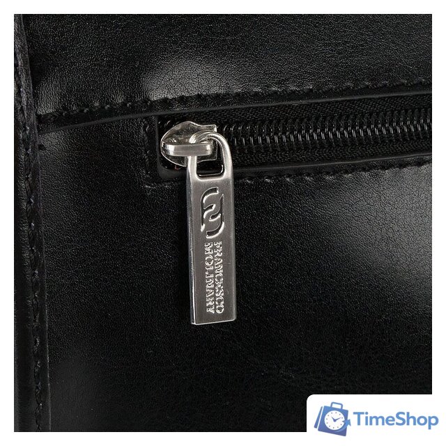 Мужская сумка Francesco Molinary 513-31022-003-BLK - Изображение №5 — Интернет-магазин Time-Shop