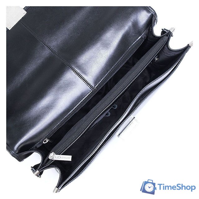 Мужская сумка Francesco Molinary 513-31022-003-BLK - Изображение №4 — Интернет-магазин Time-Shop