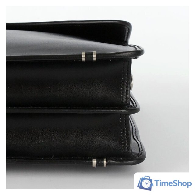 Мужская сумка Francesco Molinary 513-31022-003-BLK - Изображение №8 — Интернет-магазин Time-Shop