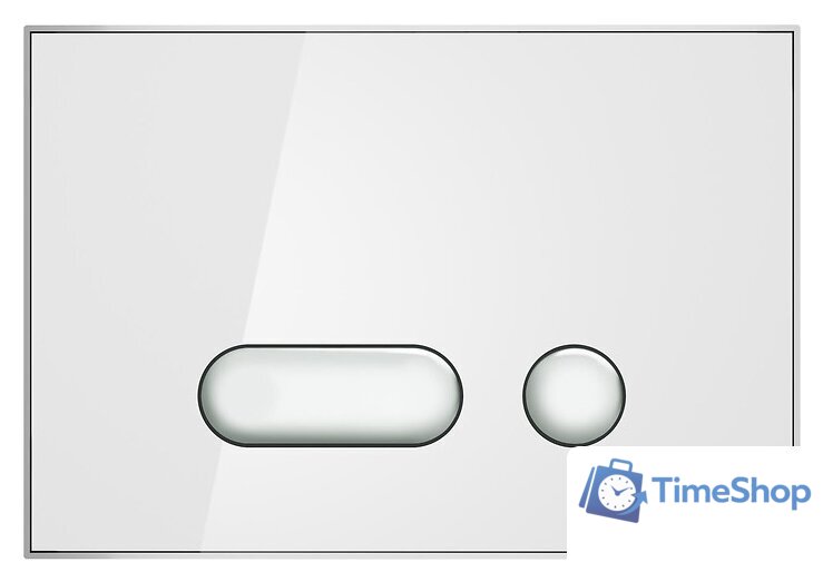 Панель смыва Cersanit Intera S97-022 (белый глянцевый) - Изображение №1 — Интернет-магазин Time-Shop