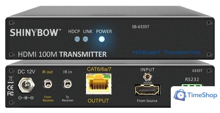 Удлинитель по витой паре Shinybow SB-6335T - Изображение №1 — Интернет-магазин Time-Shop