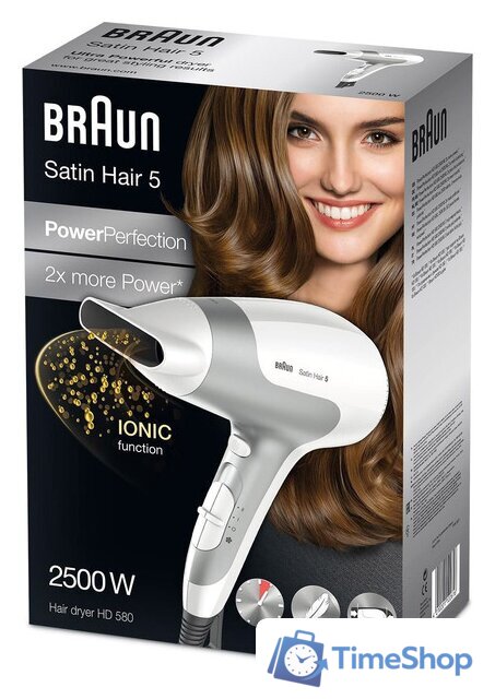 Фен Braun Satin Hair 5 (HD 580) - Изображение №3 — Интернет-магазин Time-Shop