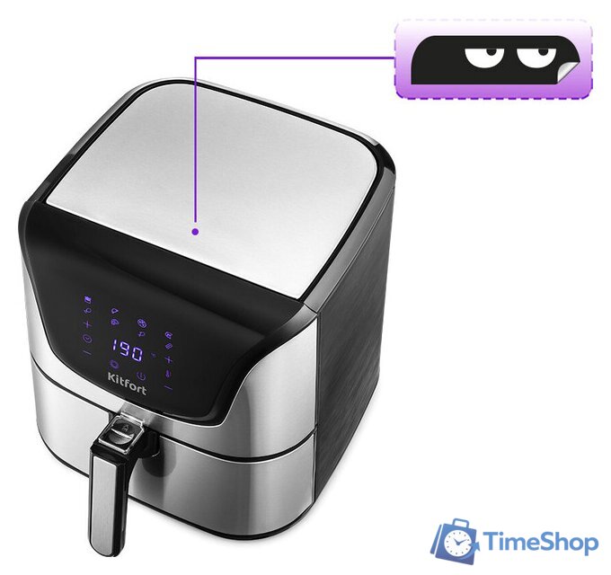 Аэрогриль (аэрофритюрница) Kitfort KT-2232 - Изображение №9 — Интернет-магазин Time-Shop