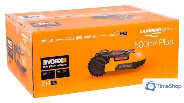 Газонокосилка-робот Worx Landroid M500 WR165E - Изображение №12 — Интернет-магазин Time-Shop