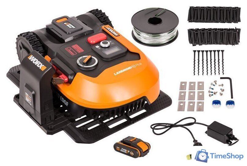 Газонокосилка-робот Worx Landroid M500 WR165E - Изображение №10 — Интернет-магазин Time-Shop