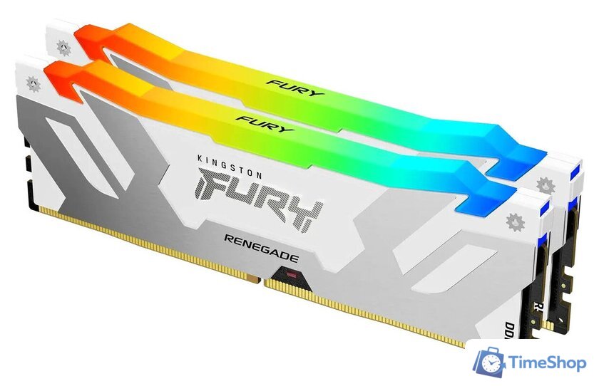 Оперативная память Kingston FURY Renegade RGB 2x16ГБ DDR5 7200 МГц KF572C38RWAK2-32 - Изображение №1 — Интернет-магазин Time-Shop
