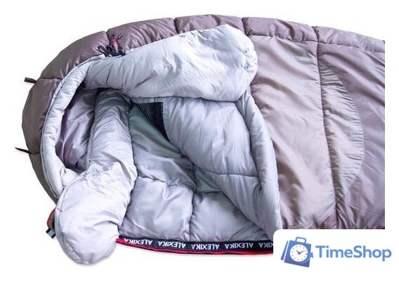 Спальный мешок AlexikA Aleut (оливковый, левая молния) - Изображение №4 — Интернет-магазин Time-Shop