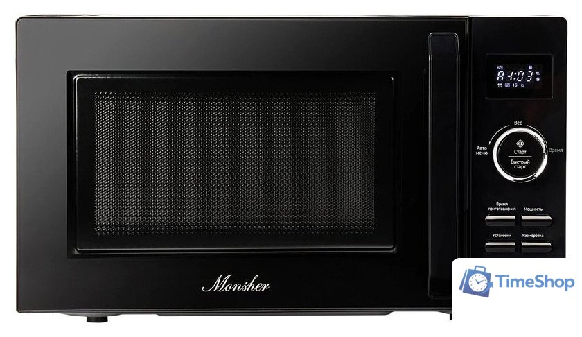 Микроволновая печь Monsher MTW 202 Noir - Изображение №1 — Интернет-магазин Time-Shop