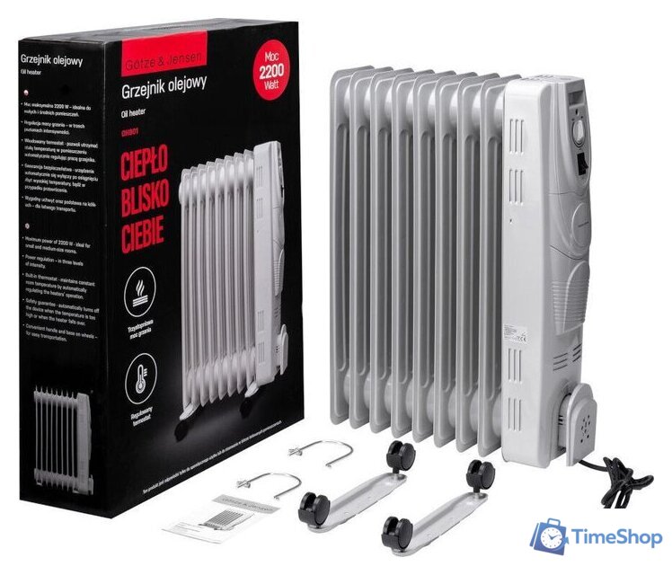 Масляный радиатор Gotze & Jensen OH901 - Изображение №4 — Интернет-магазин Time-Shop