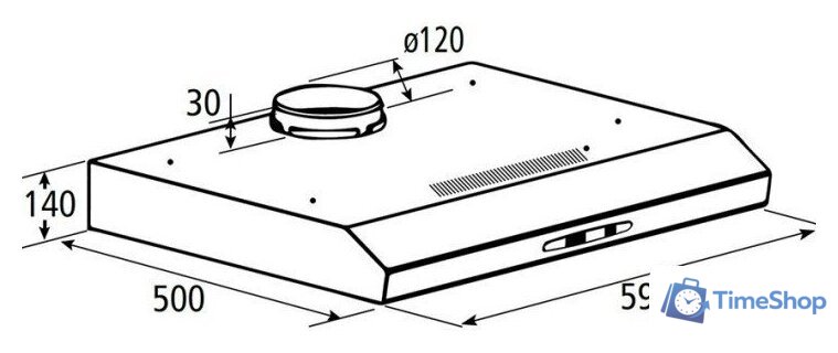 Кухонная вытяжка MPM 61-PX-76/N - Изображение №4 — Интернет-магазин Time-Shop