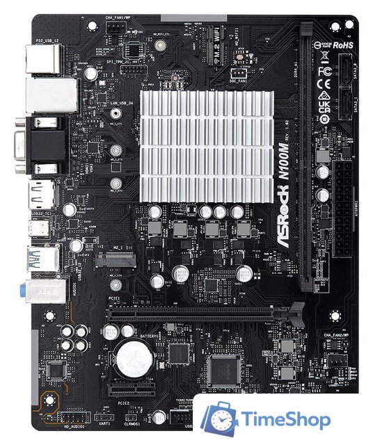 Материнская плата ASRock N100M - Изображение №1 — Интернет-магазин Time-Shop