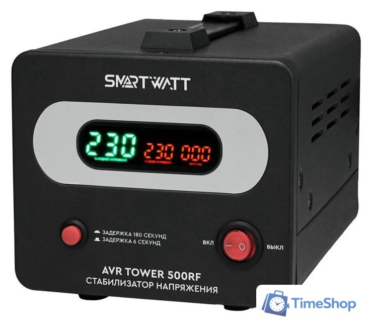 Стабилизатор напряжения SmartWatt AVR TOWER 500RF - Изображение №1 — Интернет-магазин Time-Shop